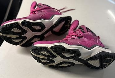 горный ботинки: Треккинговые ботинки бренда RAX, модель 370w Hiking в розовом цвете — 3