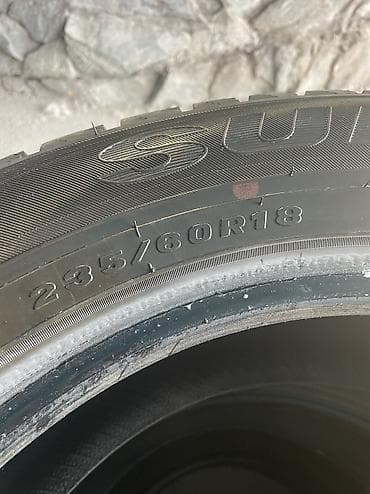 зимние шины 23560 r18: Продаю комплект новой резины (ездили 1 сезон) Резина в идеальном — 7