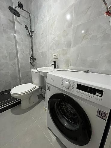 аренда студии: 1 комната, С мебелью частично — 4