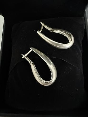 Серьги, Женские, Вставка: Без вставки