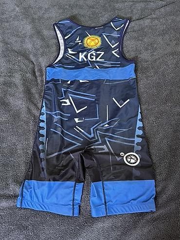 nike pro: Борцовский трико Asics (размер XL) - Тип: единый слитный борцовский — 4