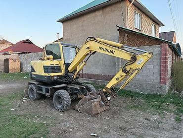 Экскаватор, Hyundai, 2011 г., Колесный