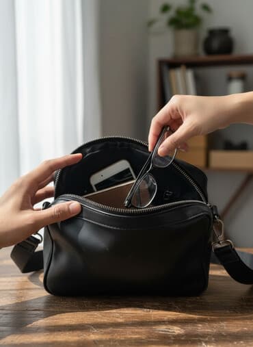 coach барсетка мужская: Сумка через плечо COACH New York, черная - Материал: натуральная кожа — 1