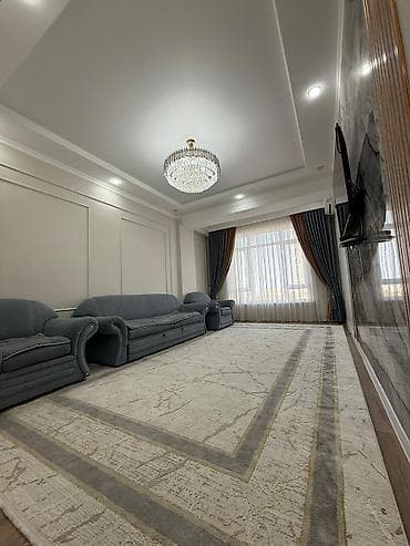 каусар джал: 3 комнаты, 88 м², Элитка, 4 этаж, Евроремонт — 1