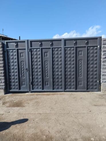 ворота на заказ: Ворота, распашные, откатные, металл России, доставка установка — 15