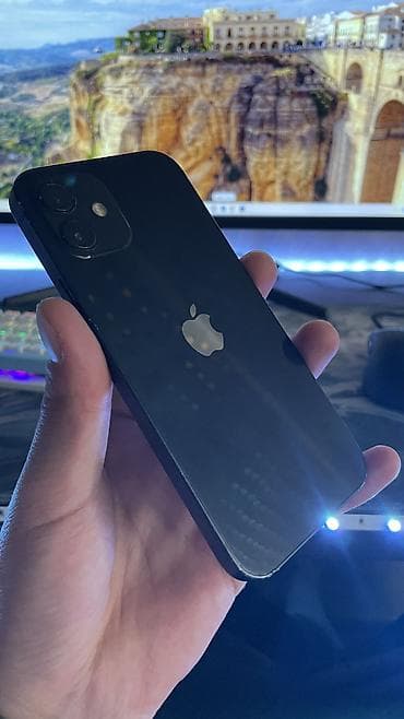 iphone 12 цена бу: IPhone 12, Б/у, 128 ГБ, Черный, 87 % — 1