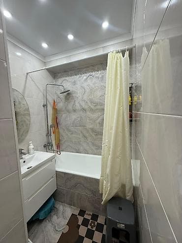 discovery studio: 3 комнаты, 102 м², Кок-Жар мкр Элитка, 3 этаж, Дизайнерский ремонт — 9