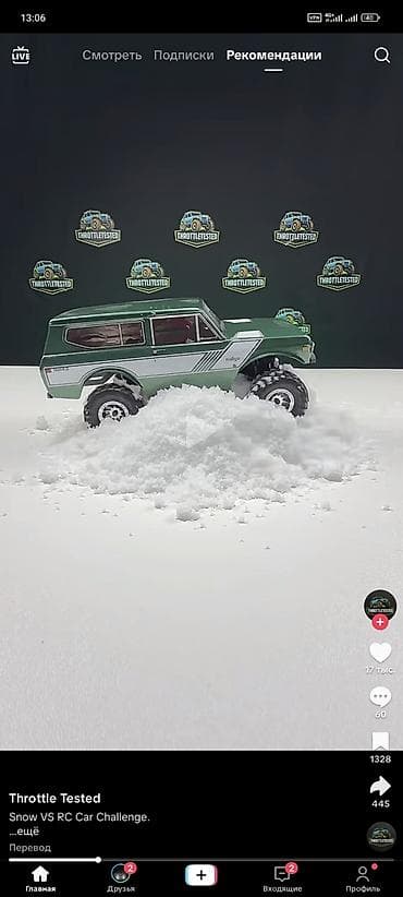 радиоуправление: Радиоуправляемый внедорожник-краулер 1:18.1:12.1:10 скупка кылабыз — 2