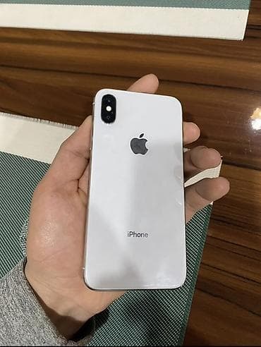 ноутбук апл: IPhone X, 64 ГБ, Серебристый, 100 % — 3