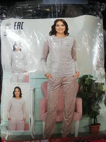 белая ночная сорочка: Домашняя одежда пижамы по дешевле одежда для дома удобные домашние — 2