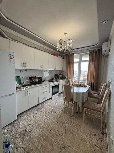 Квартиры: 2 комнаты, 73 м², Элитка, Джал мкр (в т.ч. Верхний, Нижний, Средний) Элитка, 8 этаж, Евроремонт — 4