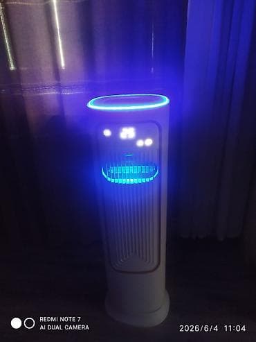 mini refrigerator: Напольный климатический прибор 4-в-1 (охлаждение, обогрев, увлажнение — 7