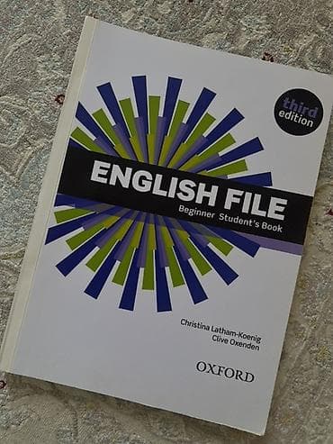 English File. Beginner Student’s Book (Third Edition) Учебник at lalafo.kg English File. Beginner Student’s Book (Third Edition) Учебник