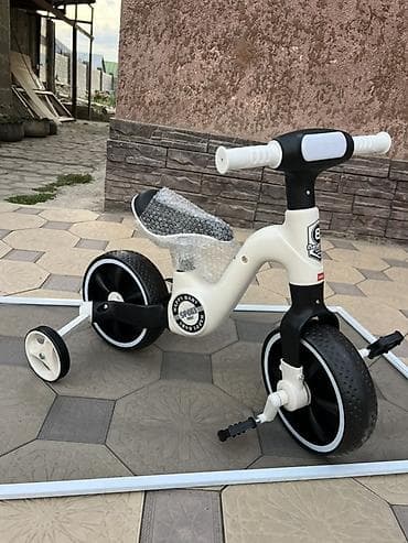 машина конструктор: Детский трехколесный велосипед-трансформер Happy Baby Sport - — 3
