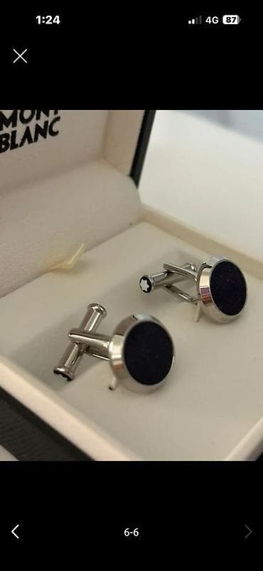 jimmy choo: Запонки Montblanc, новые! артикул 112906 (Mod. M61021) на сайте стоят — 2