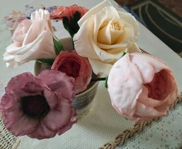 продаю пекарния: Принимаю заказы на изготовление цветов из сахарной пасты для — 10