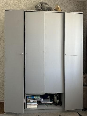 комоды для одежды: Шифоньер, шкаф для одежды, Б/у, Прямой, ЛДСП — 2