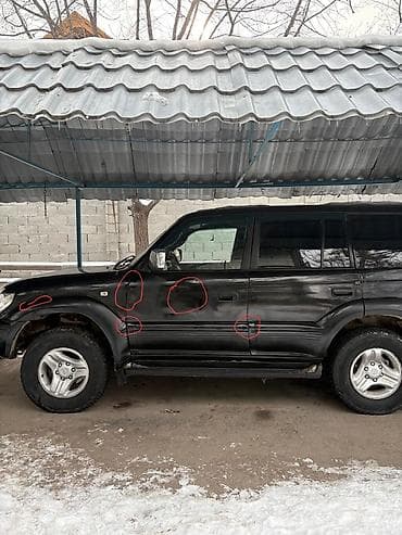 корд: Toyota Land Cruiser Prado: 2001 г., 3 л, Автомат, Дизель, Внедорожник — 7