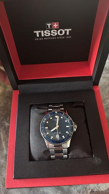 constantine meteor: Tissot Seastar – швейцарские мужские часы в фирменной коробке. - — 1