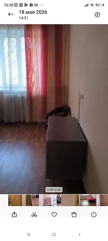 osh flat: 2 комнаты, Риэлтор, Без подселения, С мебелью полностью — 3