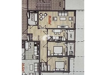 Батирлер: 3 бөлмө, 87 м², Элитка, 3 кабат, Косметикалык ремонт — 8