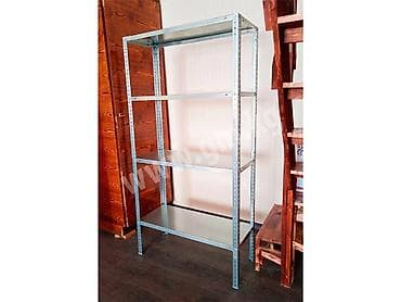 Холодильное оборудование: Стеллаж ES 150KD/75Х30/4 – Оцинкованные элементы стеллажа не боятся — 1