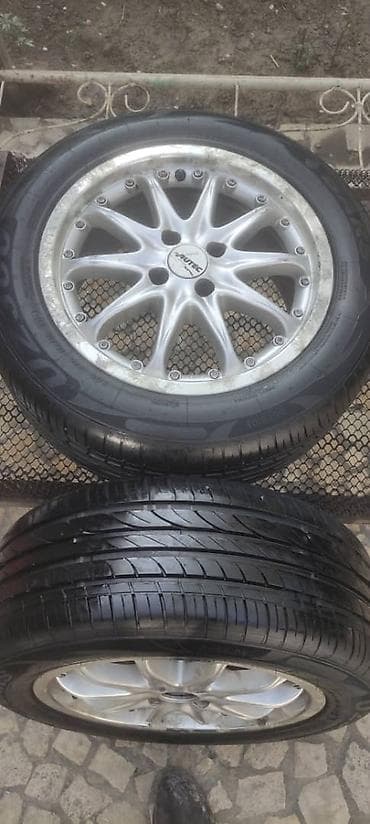 camry 50 xse: Колеса в сборе 195 / 55 / R 16, Лето, Б/у, Комплект, Легковые, Литые, отверстий - 4 — 2