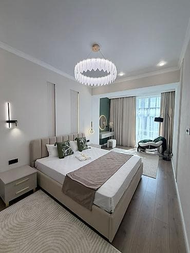 алтын казык ж м: 3 комнаты, 86 м², Элитка, 11 этаж, Дизайнерский ремонт — 1