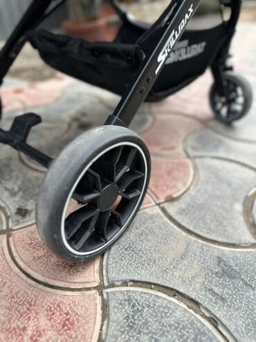 детская летняя коляска трость: Коляска, Б/у — 4
