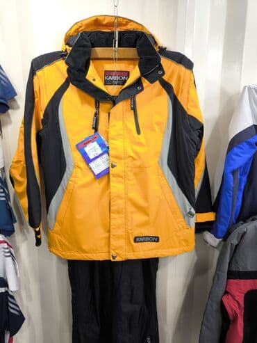ski: Костюм, Karbon, 3XL, Новый, С утеплителем, Удлинённая куртка, Штаны с подтяжками, Вентиляционные клапаны — 2