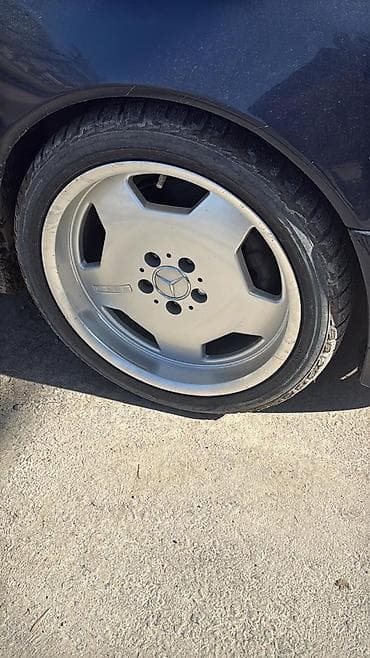 Литые Диски R 18 AMG, Комплект, отверстий - 5, Б/у