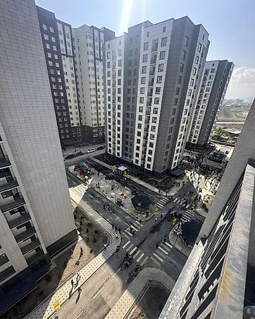 3 комнаты, 87 м², Пишпек Элитка, 6 этаж, ПСО (под самоотделку)