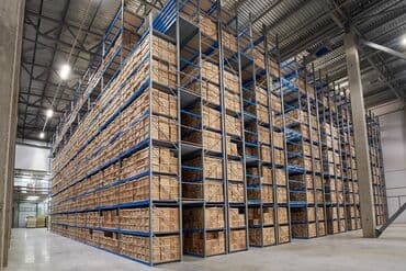 магазинное оборудование: Фронтальные складские стеллажи под заказ. Фронтальные паллетные — 19