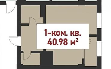 premium development: 1 комната, 41 м², Элитка, 5 этаж, Готовая ПСО (под самоотделку) — 3