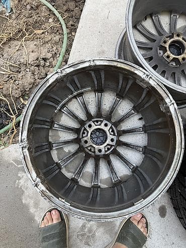 diska r13: Колеса в сборе 245 / 50 / R 18, Всесезонная, Б/у, Комплект, Легковые, Литые, отверстий - 5 — 6