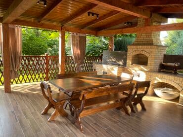 Коттедж, коттедж ЦО Карвен 4 сезона, Сары-Ой, Детская площадка, Парковка, стоянка, Охраняемая территория