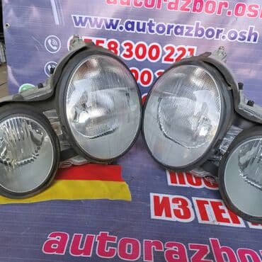 кузовной детали на спринтер: Комплект передних фар Mercedes-Benz Б/у, Оригинал, Германия — 2