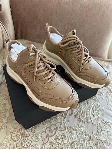 nike react: Кроссовки, 37, Massimo Dutti, Новый, цвет - Бежевый, Бесплатная доставка — 5