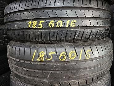 Шины 185 / 60 / R 15, Лето, Б/у, Пара, Легковые, Япония