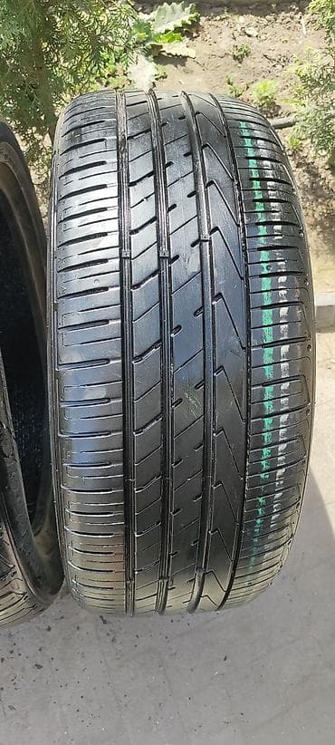 корейские летние шины: Шины 235 / 50 / R 19, Лето, Б/у, Комплект, Внедорожные (АТ/МТ), Hankook — 5