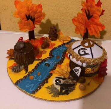 защита от дождя: Осенние поделки по ПРЕДВАРИТЕЛЬНОМУ Заказу, аксессуары на осенний бал — 22