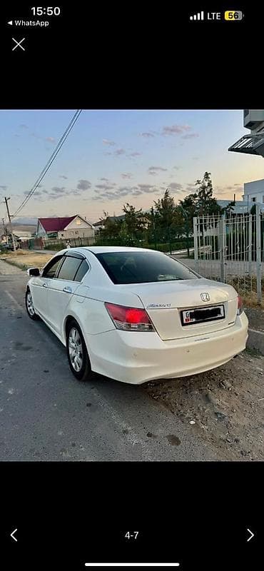 Продажа авто: Honda Accord: 2008 г., 2.4 л, Автомат, Бензин, Седан — 4