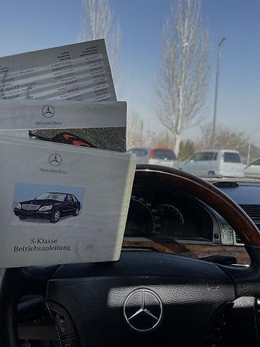 деловое авто: Mercedes-Benz S-Class: 2002 г., 5 л, Автомат, Бензин, Седан — 8