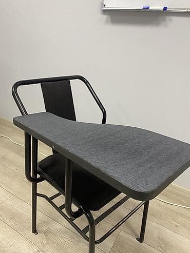 Окна и комплектующие: Школьный стул, Б/у, Другой материал, цвет - Черный — 3