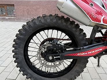 mr moto: Эндуро мотоцикл BRZ MX (декали GRZ/MP), красно-белый. Характеристики — 5