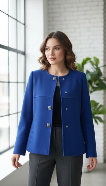 воротники: Пиджак, Без воротника, Турция — 1