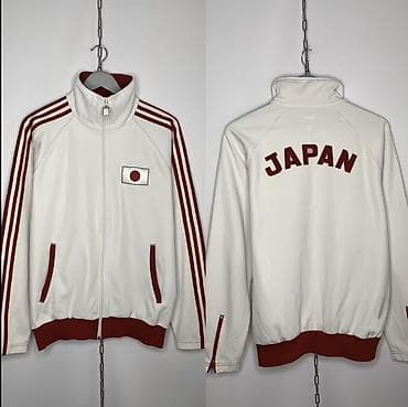 adidas japan jacket: Олимпийка, На молнии, Япония, S — 1