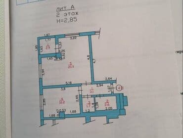 очень срочно продаю дом: 1 комната, 42 м², 2 этаж — 4