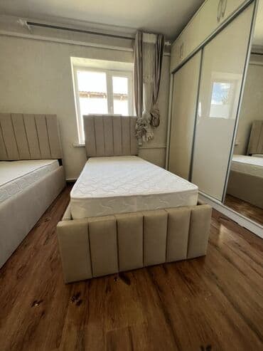 кровать хай тек: Односпальная кровать, Новый, С мягким изголовьем, В рассрочку, длина - 200 см — 3