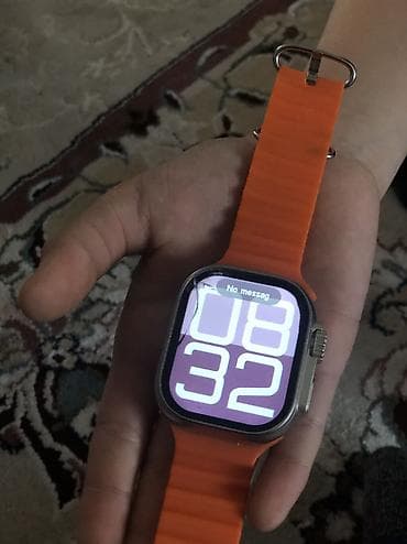 redmi 11 t: Смарт‑часы с большим прямоугольным экраном и оранжевым ремешком - — 4